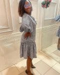 Asymmetric dress by figurefitz